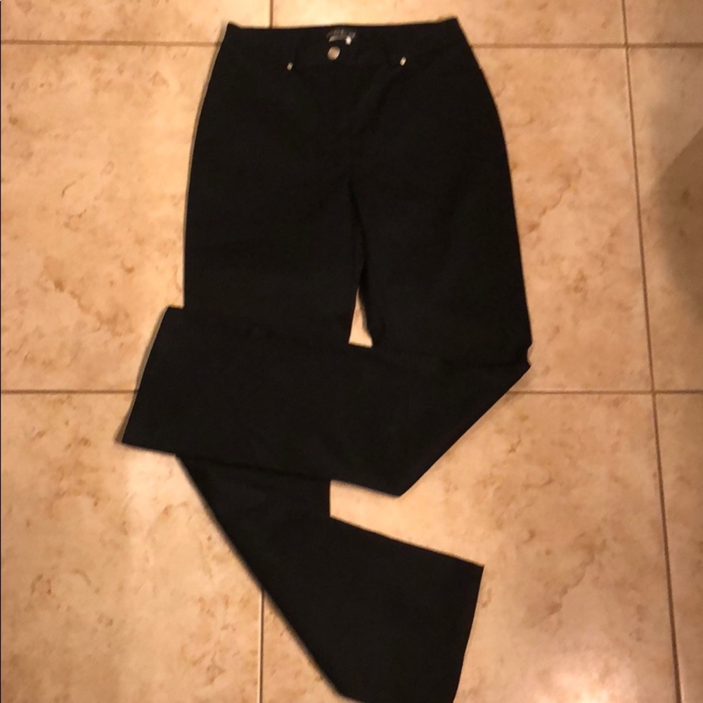 BEBE JEANS BLACK SZ 4